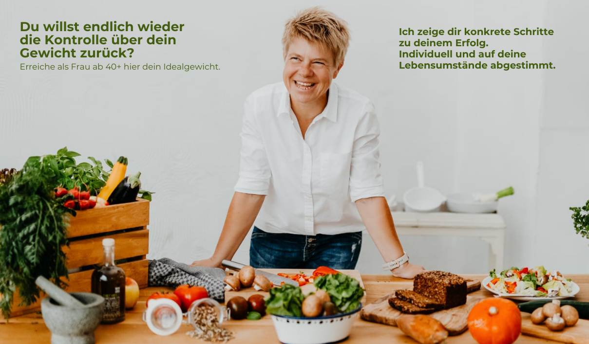 Erreiche als erfolgreiche Frau ab 40 dein Idealgewicht